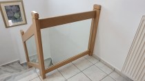 Τζαμένια κάγκελα