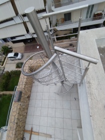 Σκάλα από inox