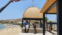 Τοποθέτηση πέρκολας